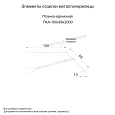 Планка карнизная 100х69х2000 NormanMP (ПЭ-01-3011-0.5)