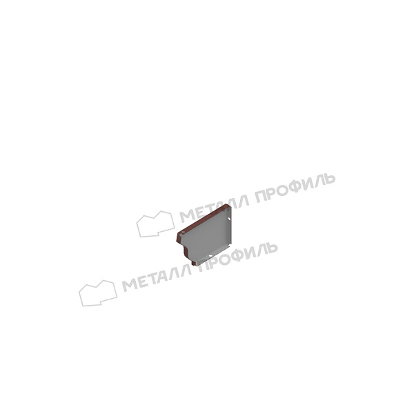 Заглушка желоба 120х86 левая (ПЭ-01-RR32-0.5) заказать в Курске, по стоимости 95 ₽.